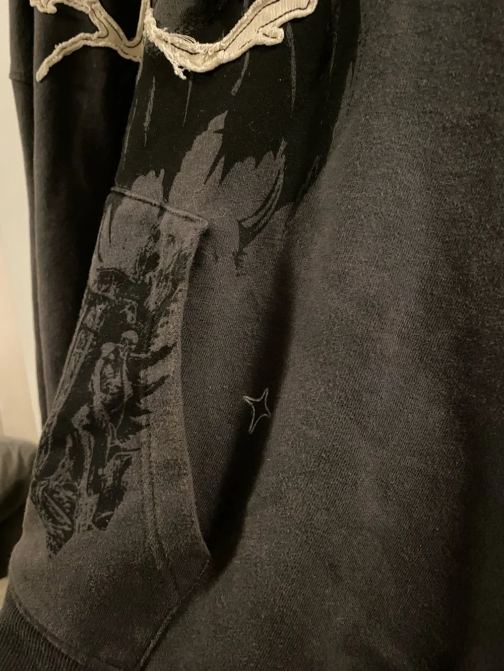 Men's VITRIOL THUNDER HOODIE (BLK) - Picture 4 of 14